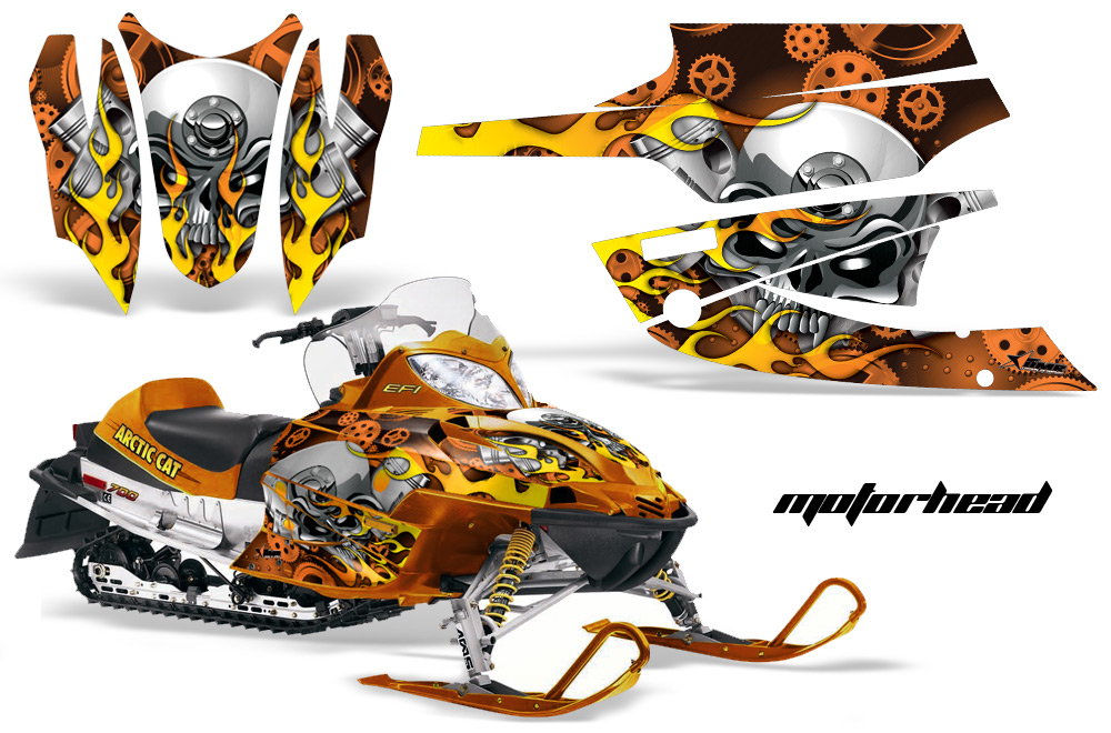 Arctic Cat Firecat Graphics Kit Moto O